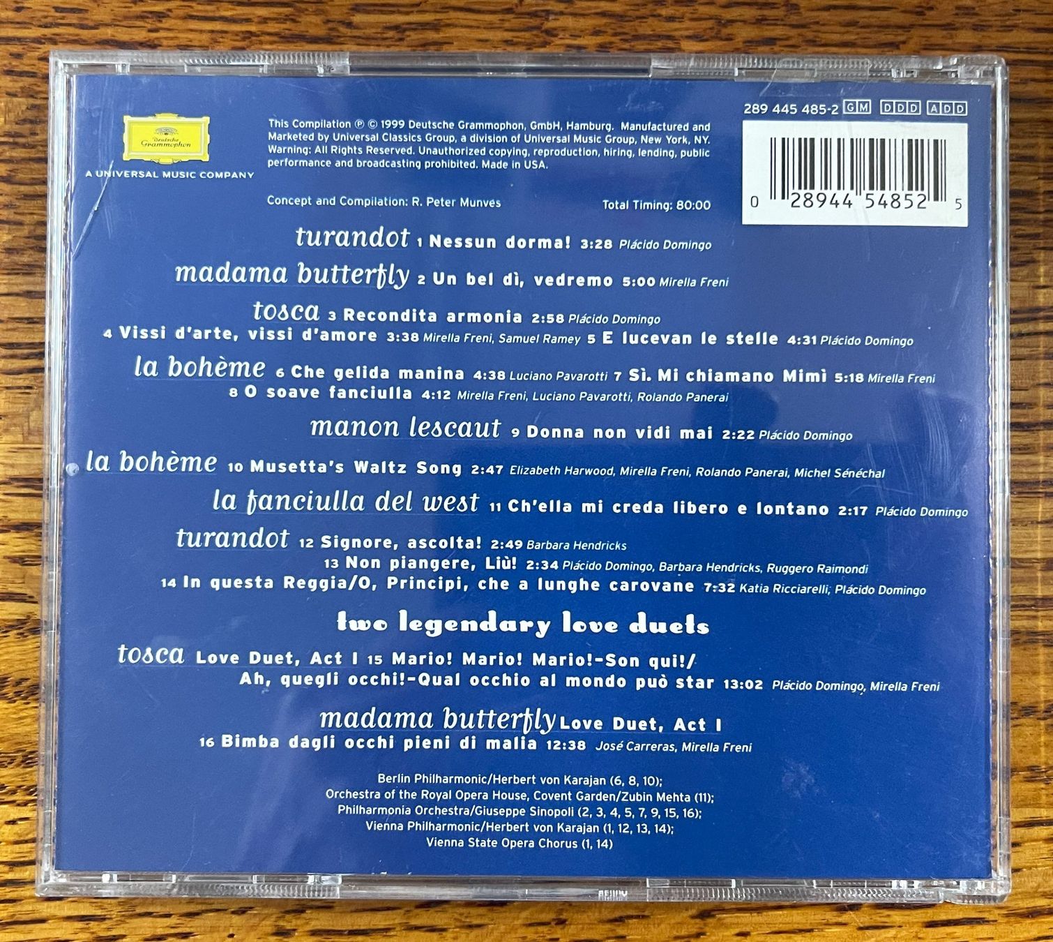 CD: Puccini in Love CD – Usato da Oftringen venduto da Vucki 1