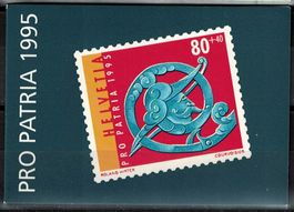 Markenheftchen Pro Patria 1995 gestempelt ET