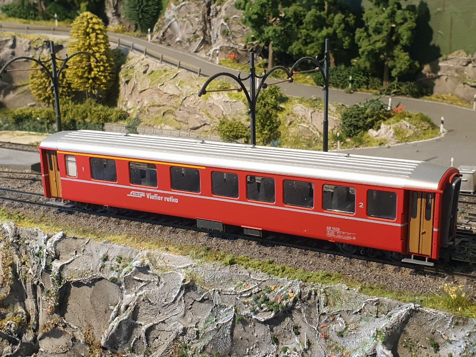 Bemo Modelleisenbahnen: Personenwagen AB 1532 Bemo – Gebraucht aus Wil SG von bue_ff6k