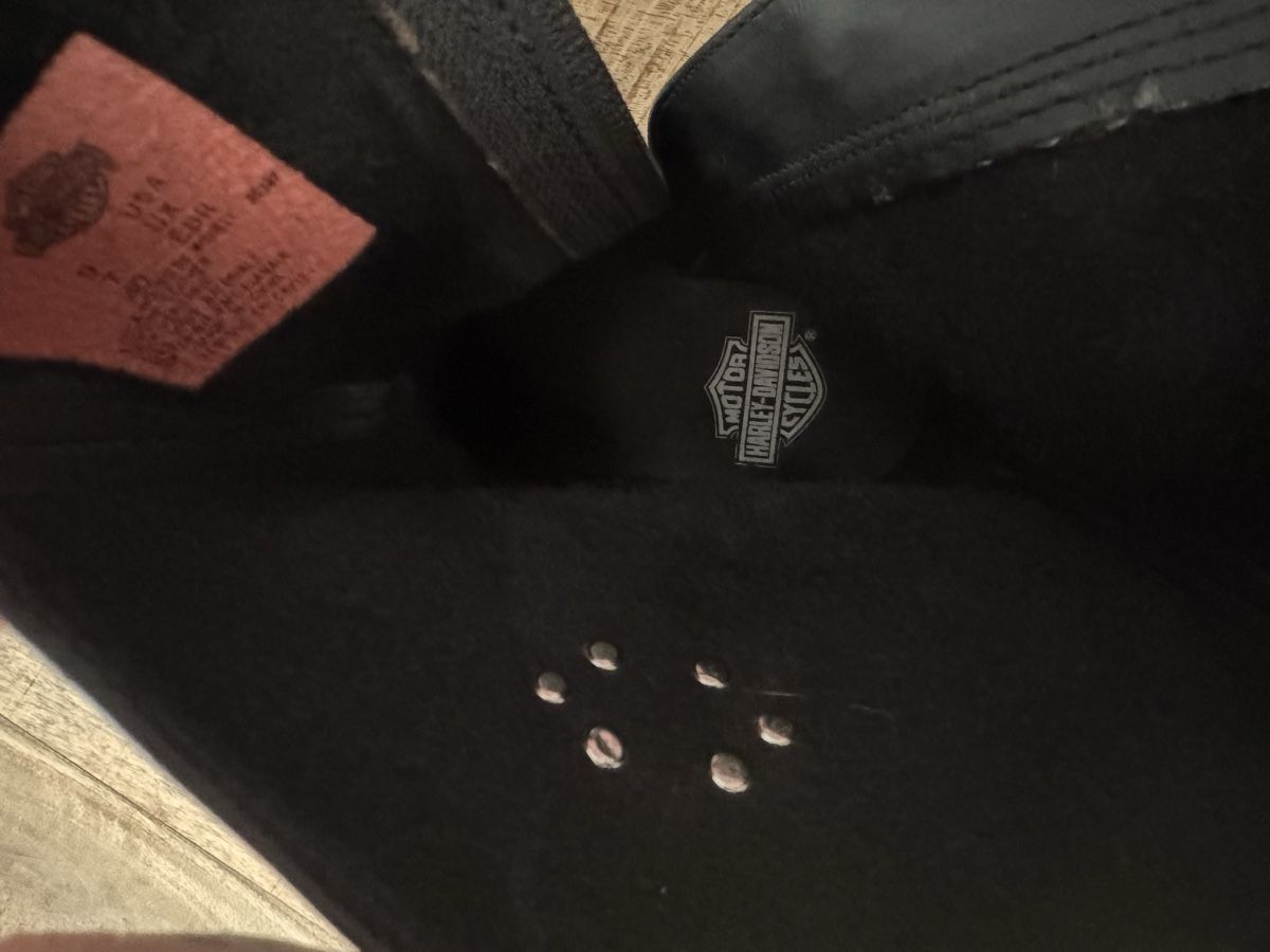 Harley-Davidson Scarpe da donna: Harley Davidson Lederstiefel Gr.40 – Nuovo (secondo la descrizione) da Brunnen venduto da Skyline89 8
