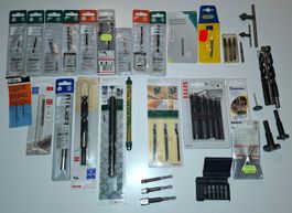 Metall,Holz,Konus,Steinbohrer / Gewindeschneider... ec. Set!