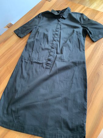 OPUS edel Blusenkleid Gr 36 schwarz wie neu