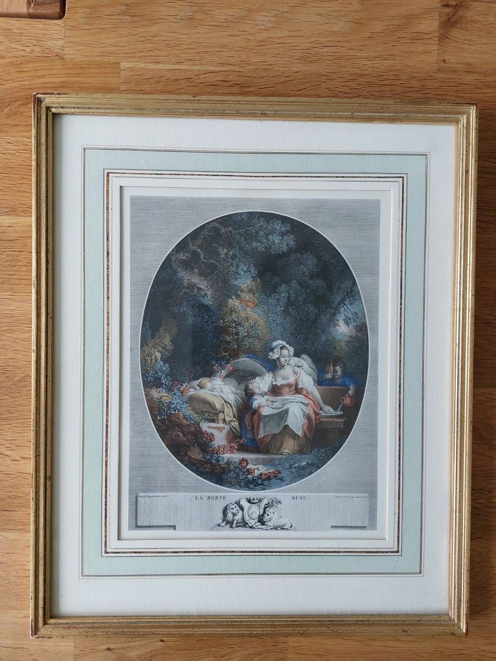 Dipinti: Quadro La bonne mère di Nicolas de Launay – Usato da Genève venduto da montefrance