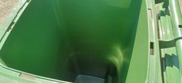 Poubelle Faser plast 140 litres /Neuve
