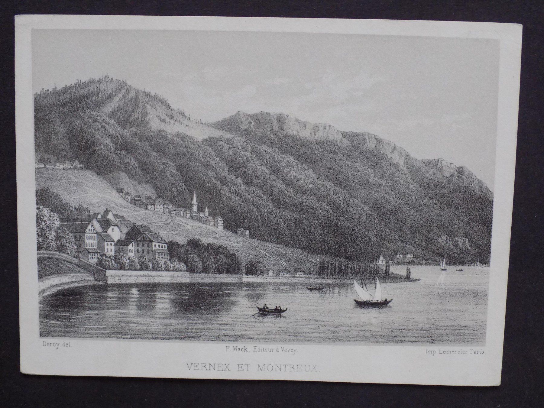 Gravures: Vernex et Montreux – D'occasion à Risch par Rischli15