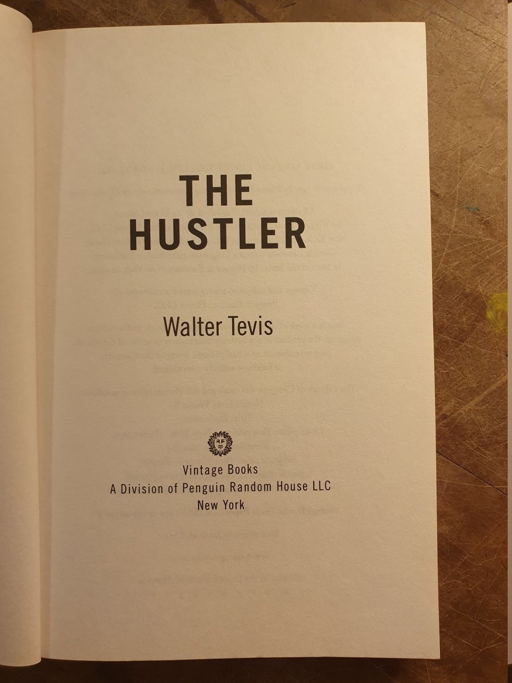 Libri: The Hustler - Walter Tevis – Usato da Zürich venduto da loosebone 3