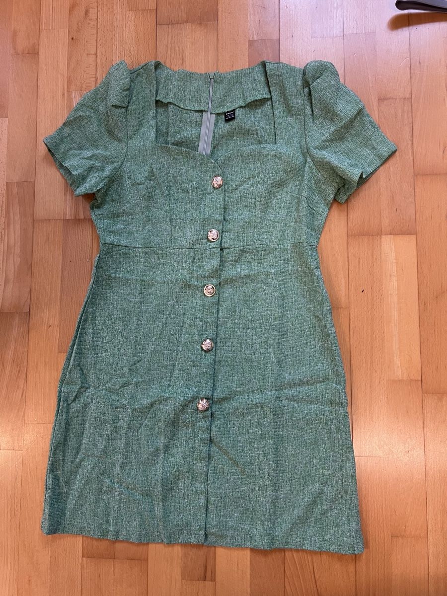 Shein Vestiti: Grünes Kleid Gr. M/L – Nuovo (secondo la descrizione) da Brunnen venduto da browneyes_007