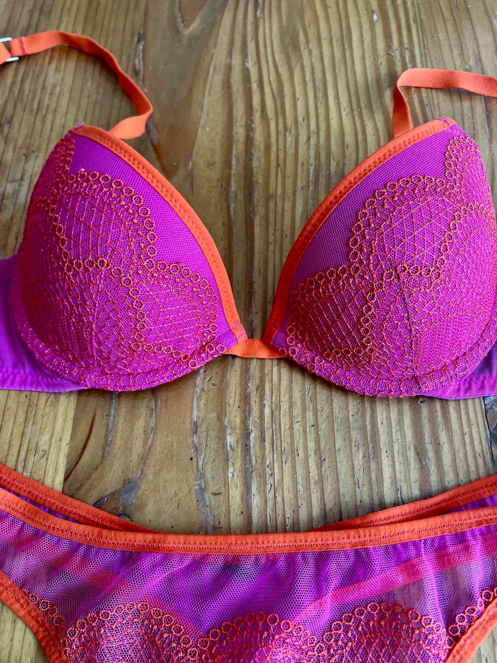 La Perla Altra biancheria intima: La Perla STUDIO BH, Pink/Orange, 32B/70B – Usato da Zürich venduto da mou_j96c