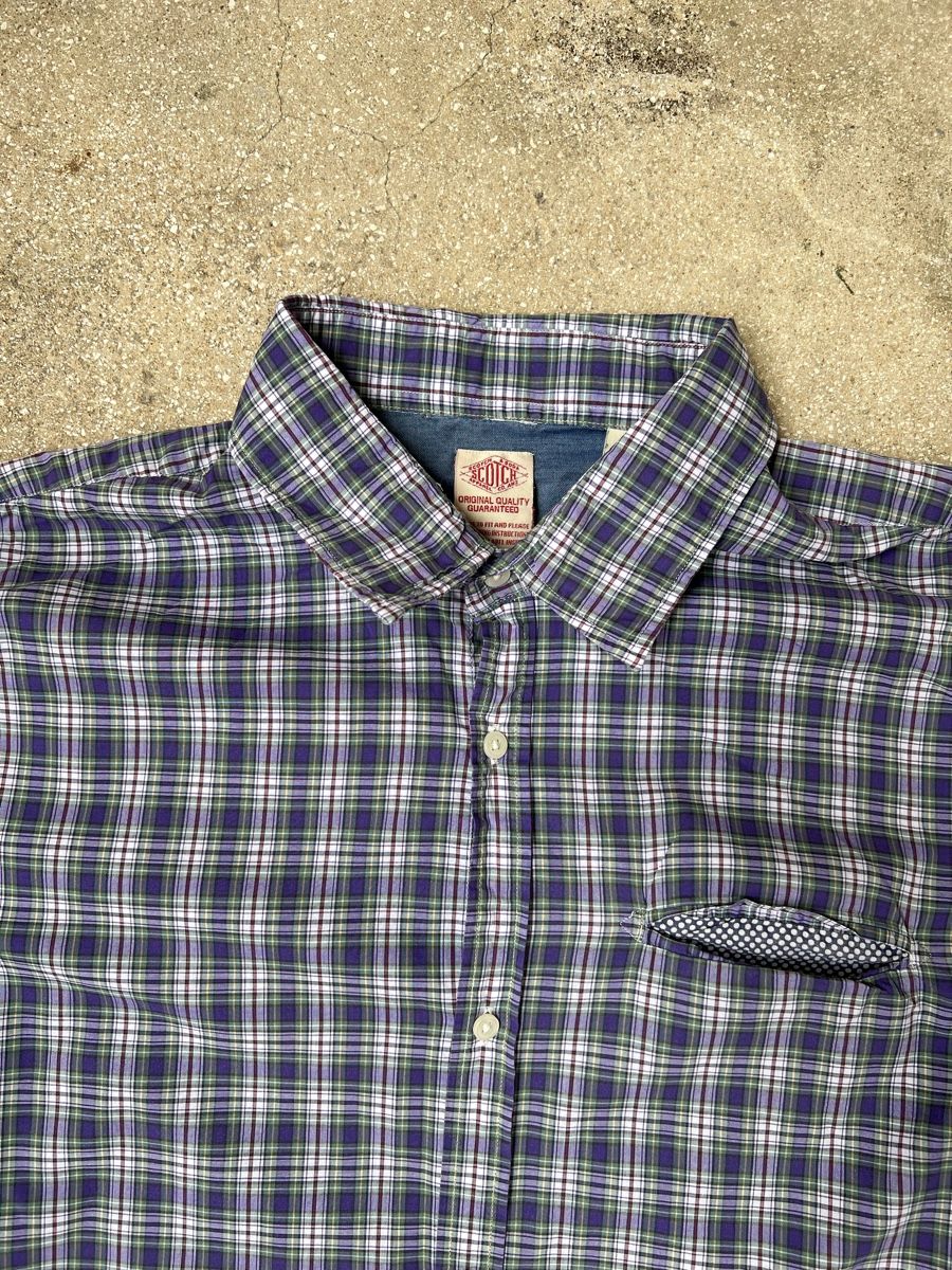 Camicie: Men Shirt blue plaid size L used condition – Usato da Prilly venduto da SinngeBung 1