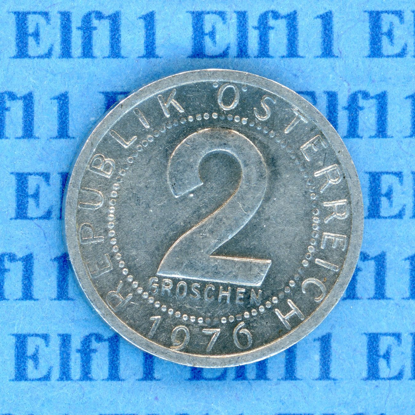 Alle Münzen: ATS___0.02 1976 vz 2 Groschen – Neu (gemäss Beschreibung) aus Widnau von Elf11