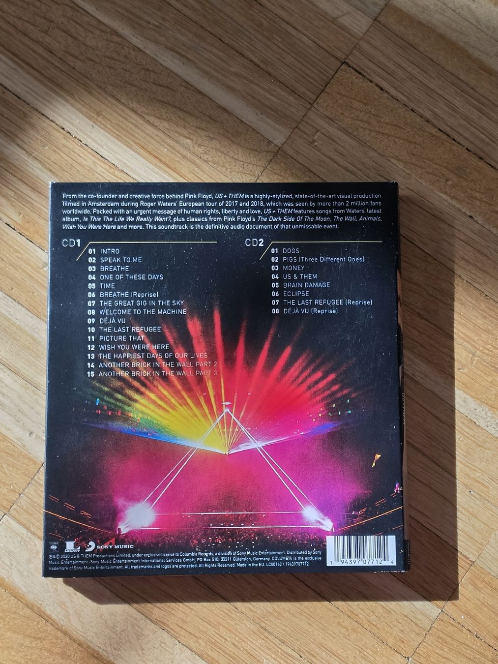 CDs: Doppel-CD: Roger Waters US+THEM Soundtrack – Gebraucht aus Aesch BL von immon 1