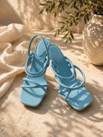 💙 Sommer Heels Babyblau Gr. 40 ✨ Neu