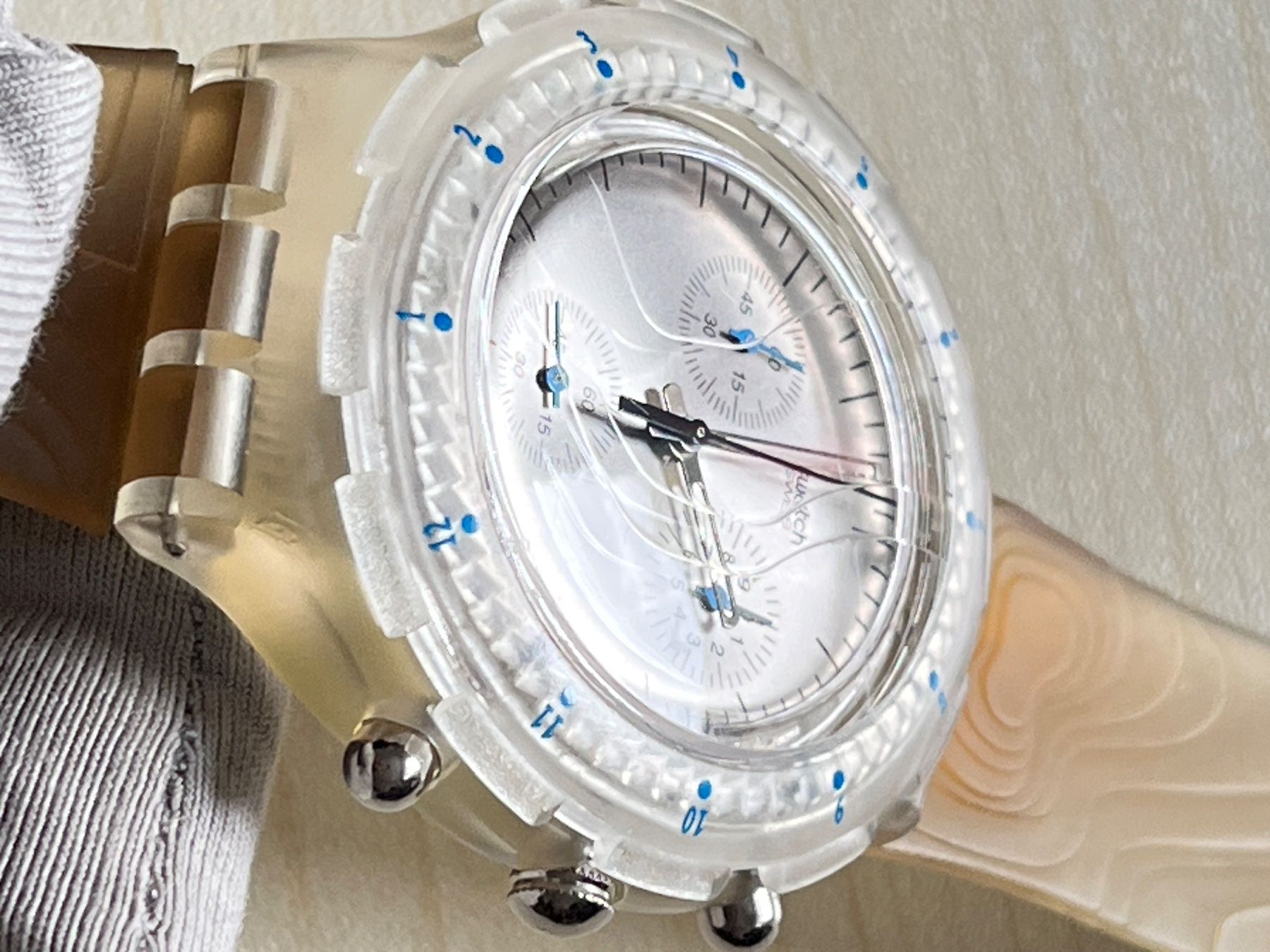 Swatch Orologi: Swatch Chronograph Uhr – Usato da Grenchen venduto da chththl 5