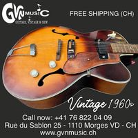 Guitare électrique Vintage 1960s MADE IN JAPAN. Collector!