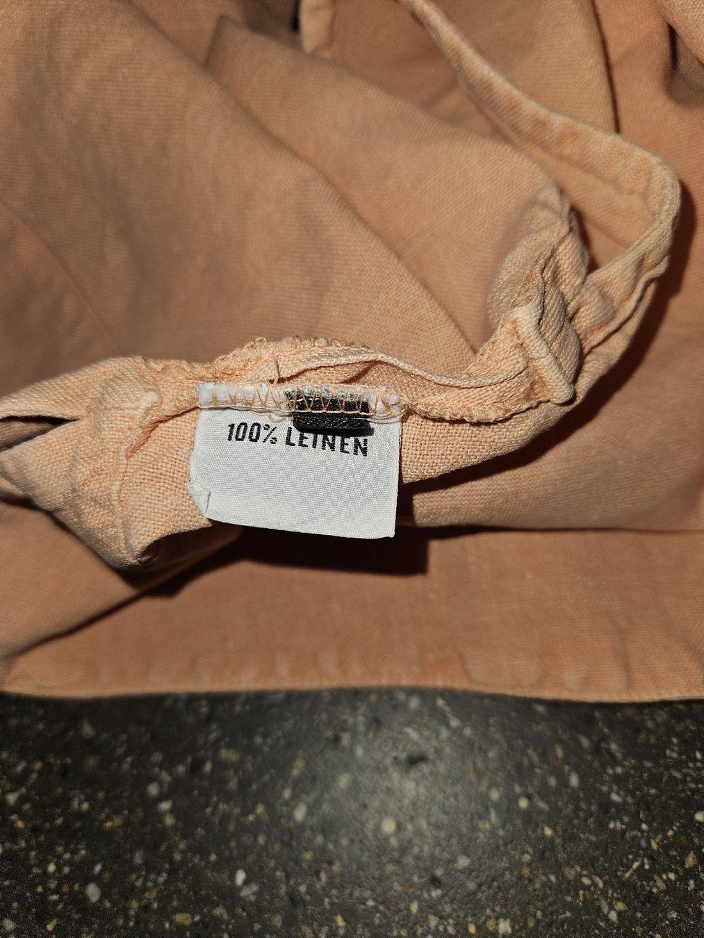 Blusen: Clemente Leinen Bluse Damen Grösse  M lachsfarben  – Neu (gemäss Beschreibung) aus Anwil von tamoos 3