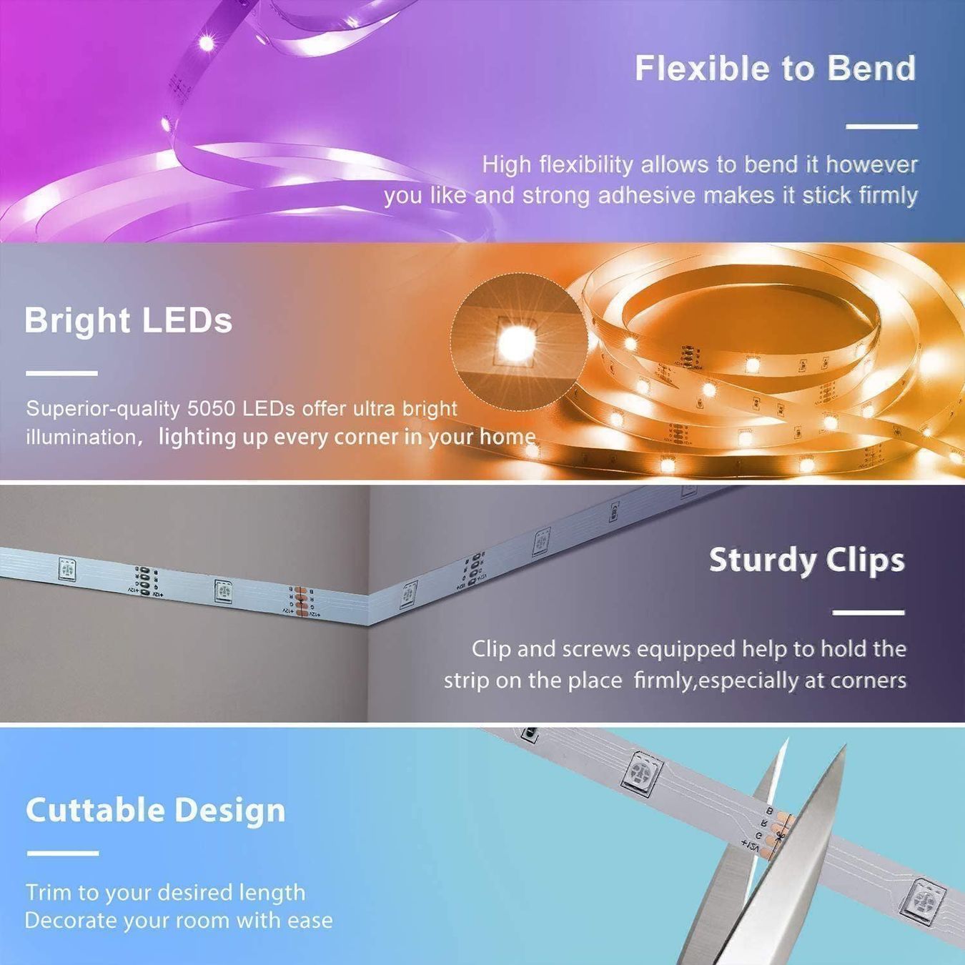 Lampen: LED-Lichtleisten 5 Meter – Neu und originalverpackt aus Bäretswil von OldCrowStore 3