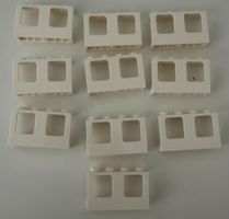 Lego 10 x Window 1 x 4 x 2 Plane
