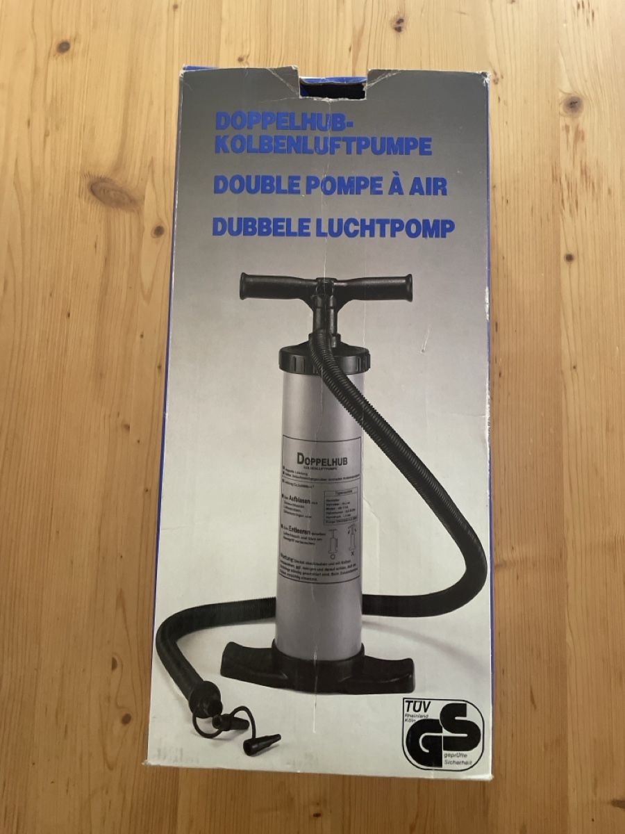 Pompe & Parti di ricambio: Doppelhub Kolbenluftpumpe neuwertig – Nuovo e nell'imballaggio originale da Spreitenbach venduto da Gloxinia 1