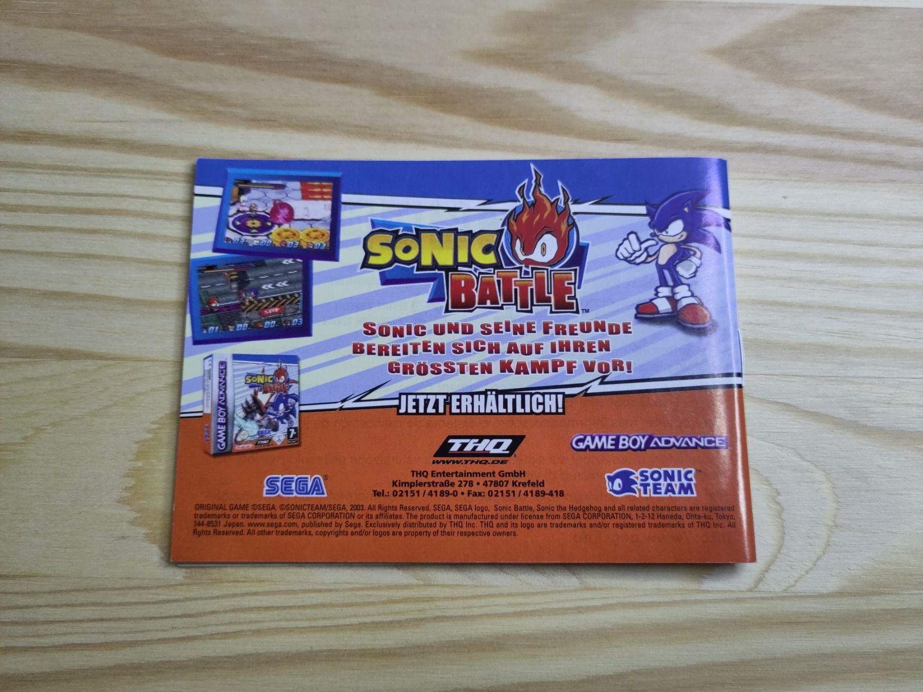 Spiele: Sonic Advance 3 Game Boy Advance GBA – Gebraucht aus Zug von RepTCG 4