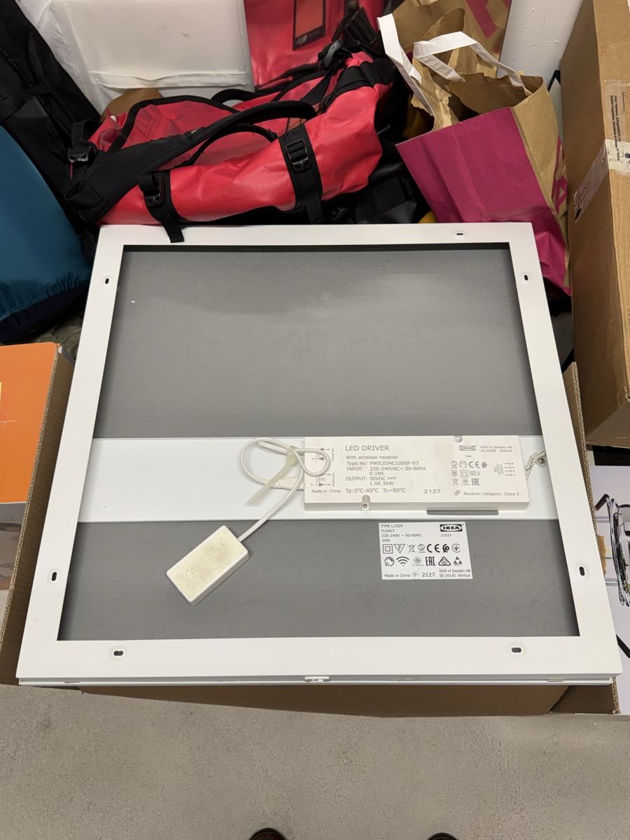 Ikea Lustres & lampes de plafonds: Ikea Floalt LED Panel – D'occasion à Widen par mrglobetrotter01
