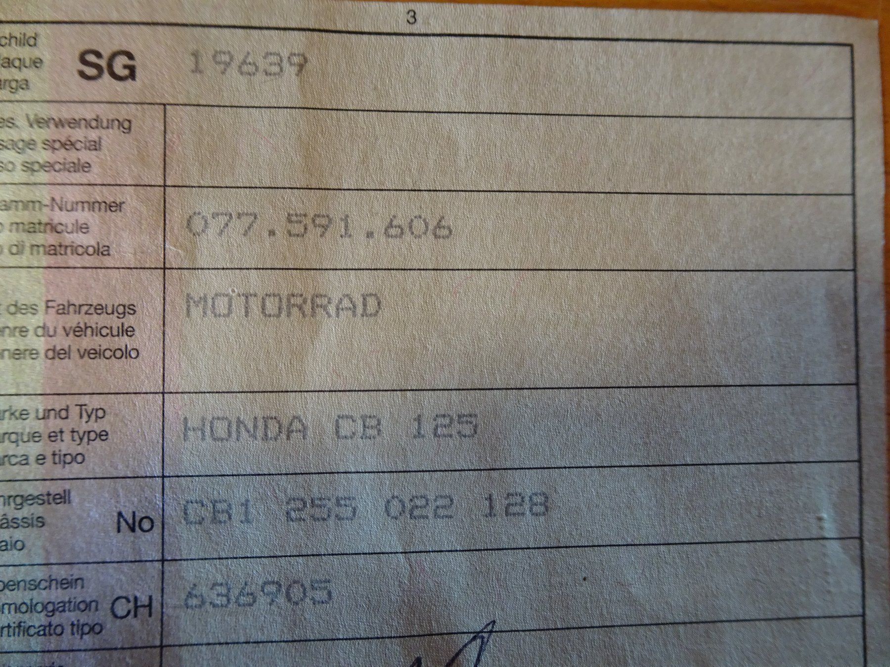 Honda Strada: Motorrad Honda CB 125 – Usato da Stein AR venduto da Bienli4 7