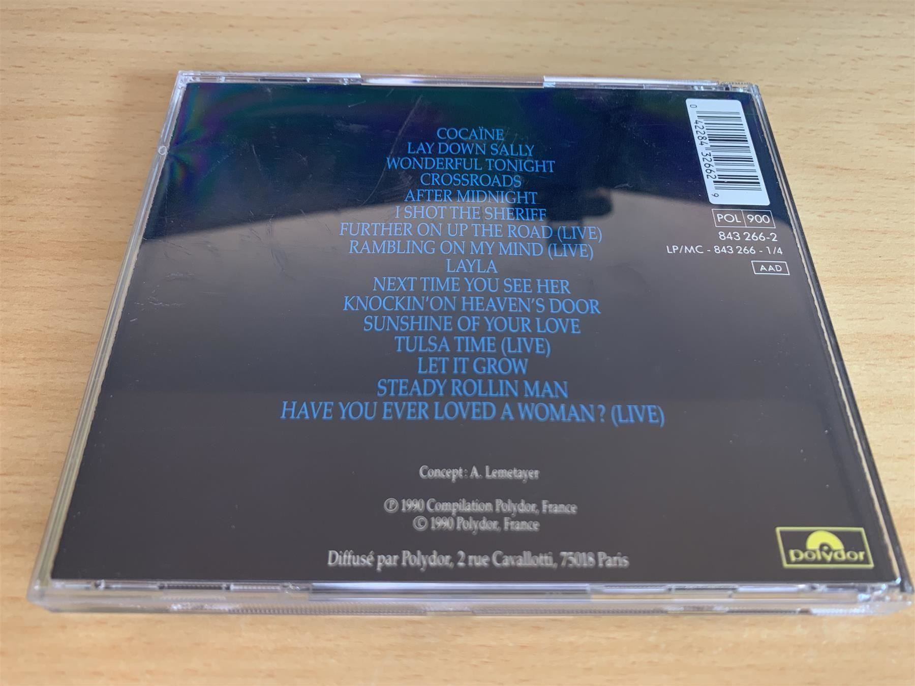 CDs: Eric Clapton – Story – Gebraucht aus Rikon im Tösstal von Alpenmutz 1