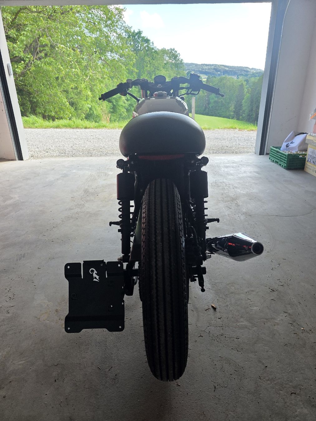 Brixton Motorcycles Strasse: BRIXTON SUNRAY 125 ABS CAFE RACER – Gebraucht aus Häggenschwil von Iwingman 4