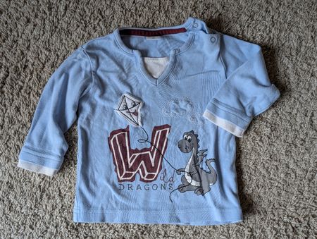 Langarm Shirt, Gr. 68