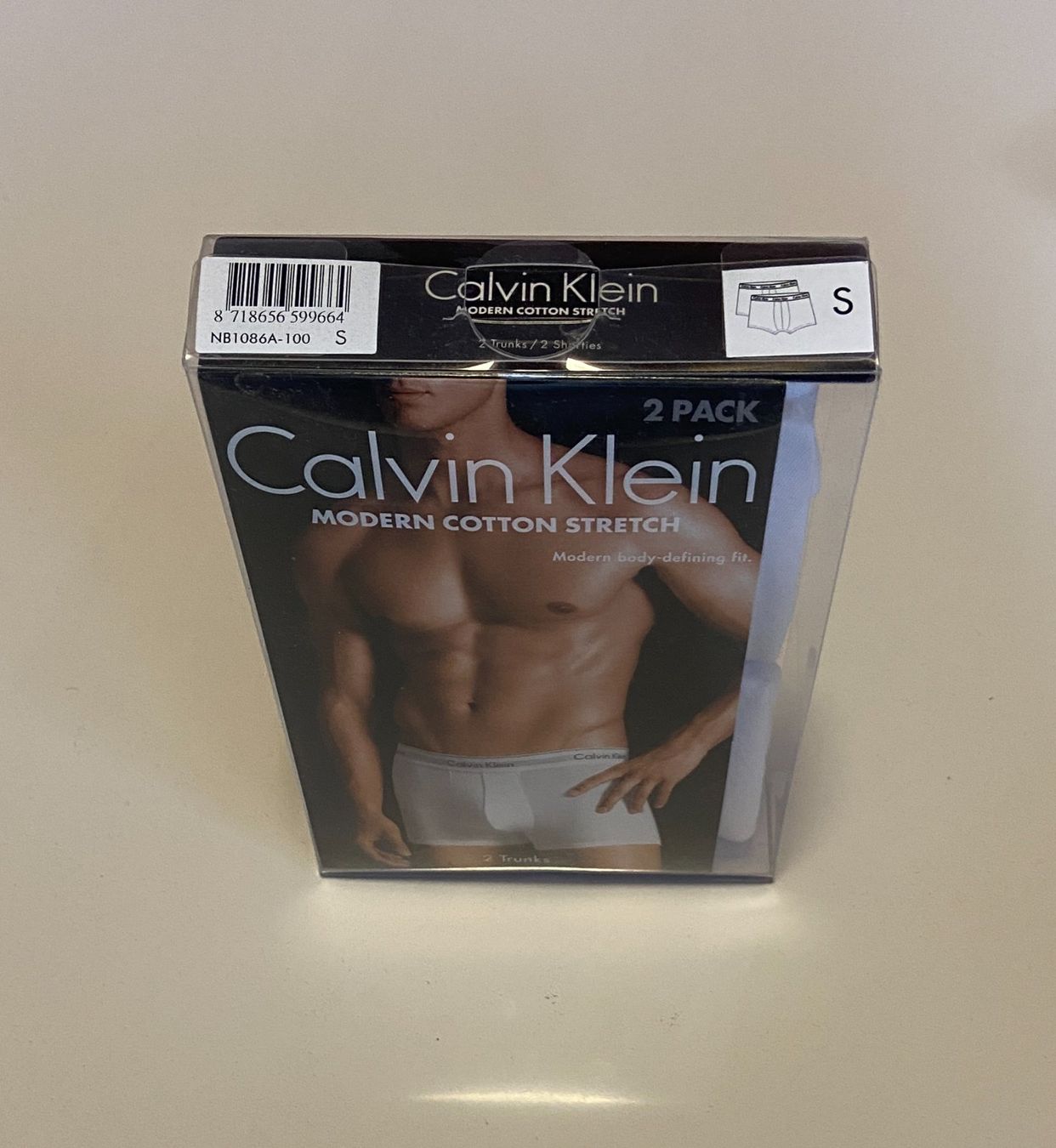 Biancheria intima: Original Calvin Klein Unterwäsche 2 Trunks Gr. S – Nuovo e nell'imballaggio originale da luzern venduto da ARNI. 3