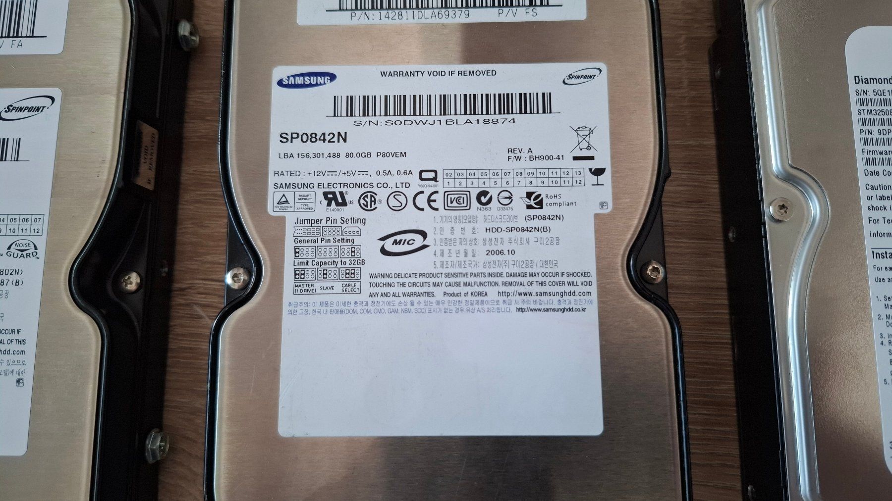 Dischi rigidi: 5 x IDE Harddisks – Usato da Lützelflüh-Goldb venduto da Procyon7.pk 4