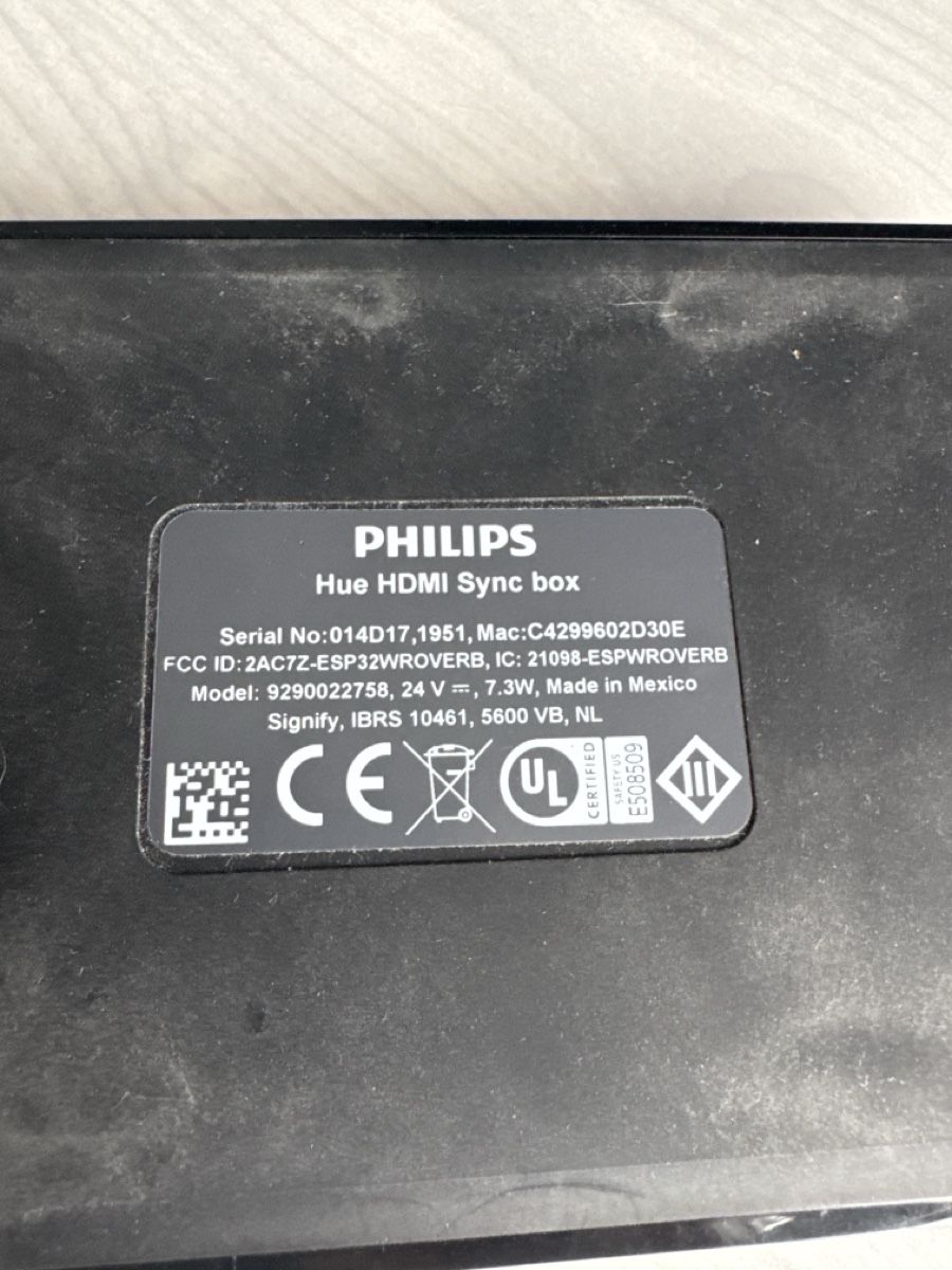 Philips Lettore multimediale & Streamer: Boîte HDMI Philips Hue Sync  – Usato da Pâquier-Montbarry venduto da ada_w658 1