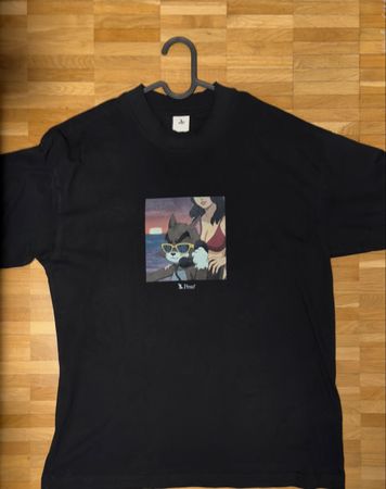peso work life shirt schwarz S