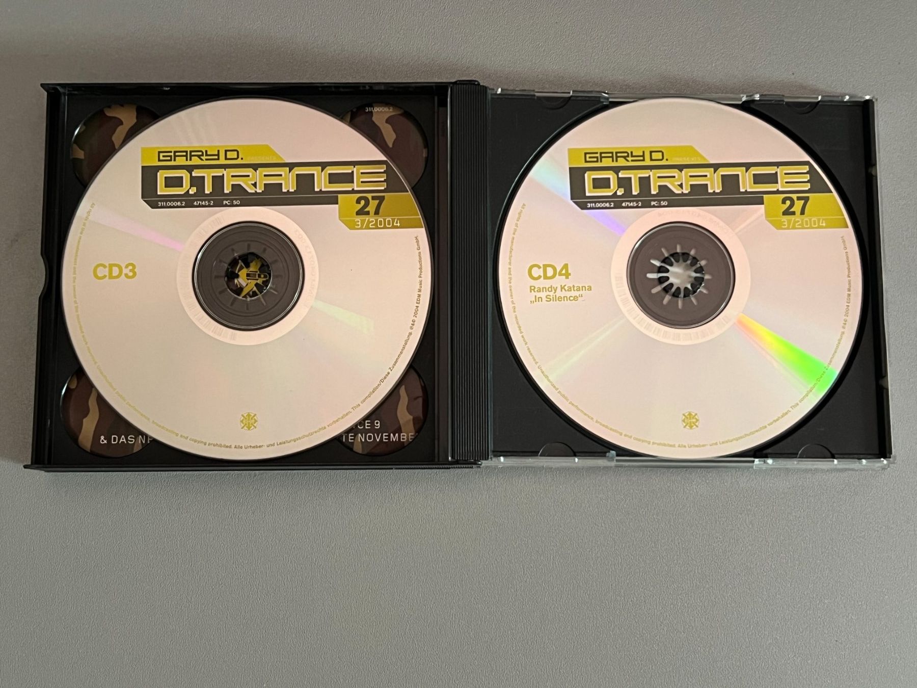 CD: Gary D. Presents D. Trance 27 (4CD) – Usato da Rivera venduto da poweradem05 6