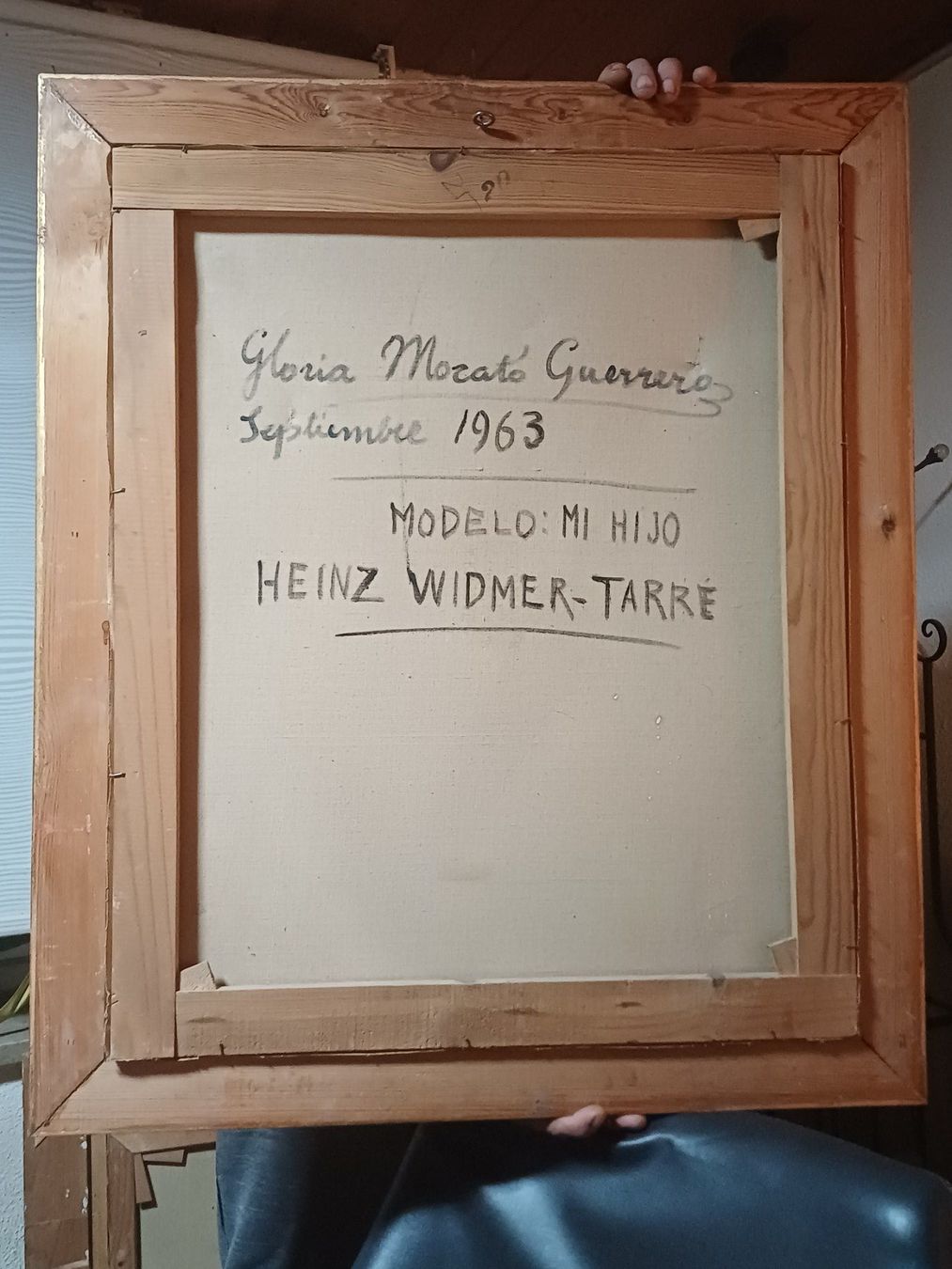 Dipinti: Gemälde "Mogue": Porträt eines Mannes, gerahmt, Kunst – Usato da Zullwil venduto da imh_lq9s 3