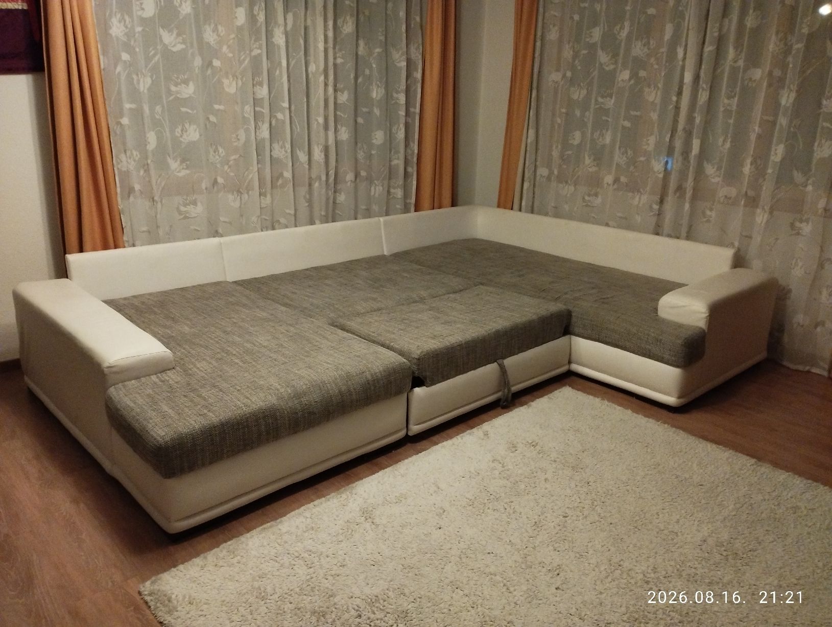 Sofas: Ecksofa mit Schlaffunktion 330x230 cm – Gebraucht aus Wangs von Gabrill 2