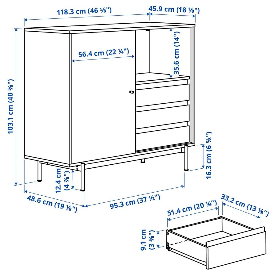 Ikea Cassettiere: IKEA Sideboard Radmanso – Usato da Zürich venduto da Melinho27 1
