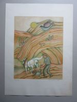 FRANCOISE DEBARDT LITHOGRAPHIE SIGNIERT NUMMERIERT