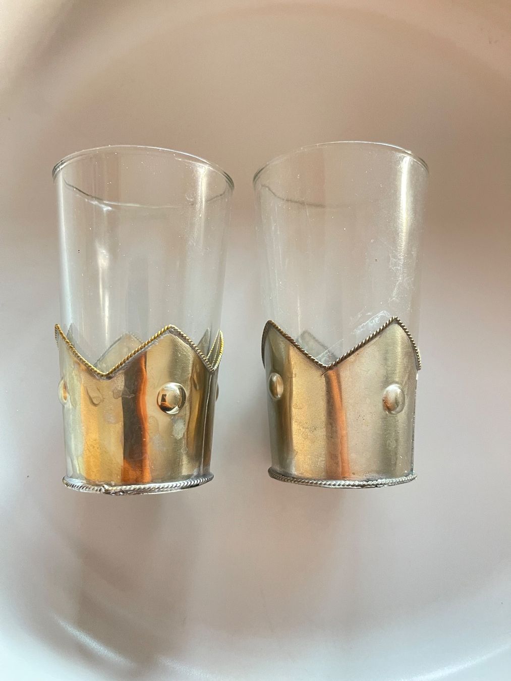 Bicchieri: Marakesch Souk 2 Glas Tee Gläser mit Halterung – Usato da Nussbaumen AG venduto da normajeanbaker 1