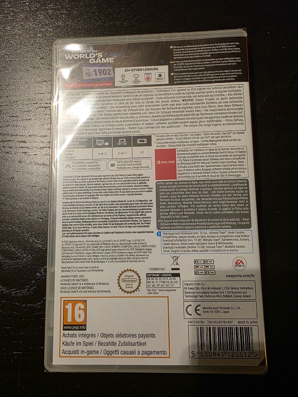 Nintendo Spiele: Nintendo Switch FC 27 – Neu und originalverpackt aus Oeschgen von Adriano1980 1