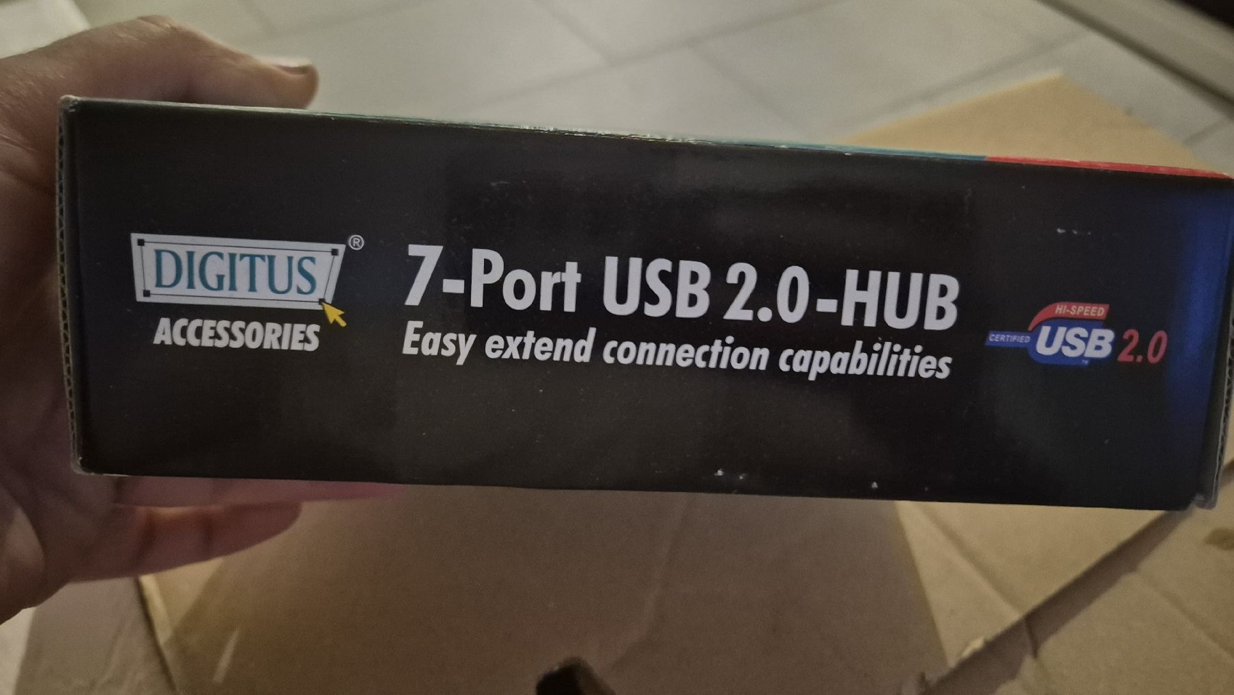 Hub & Switch: Highspeed 8,- Port  ISB 2.0 HUB – Nuovo e nell'imballaggio originale da Buttisholz venduto da inf_9fvt 1