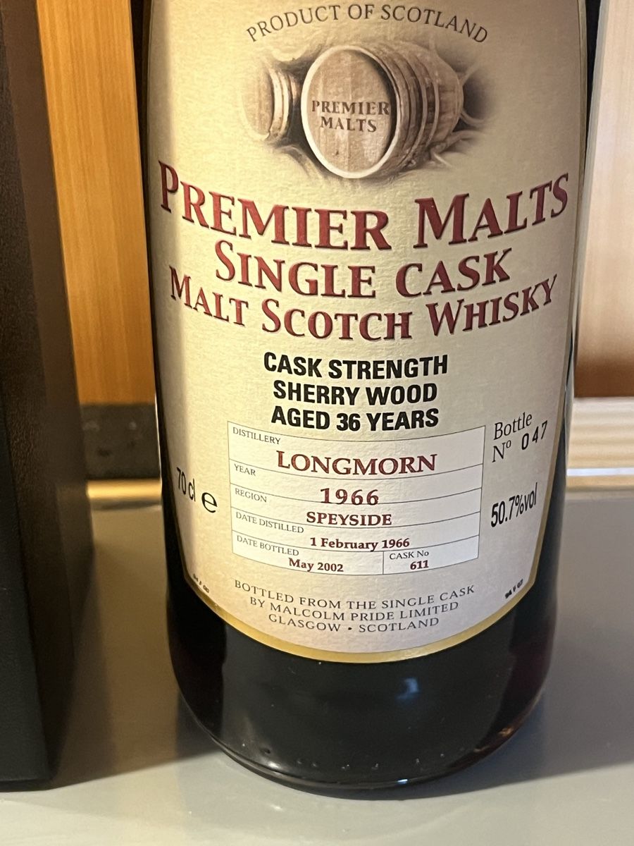 Bevande alcoliche: Longmorn 1966 Spyside Single Whisky – Nuovo e nell'imballaggio originale da Neerach venduto da fuz_8d7l 3