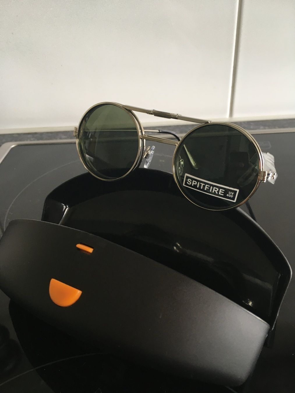 Occhiali & Lenti: Spitfire // Lennon // Silver Green – Nuovo e nell'imballaggio originale da Bern venduto da AHaug 1