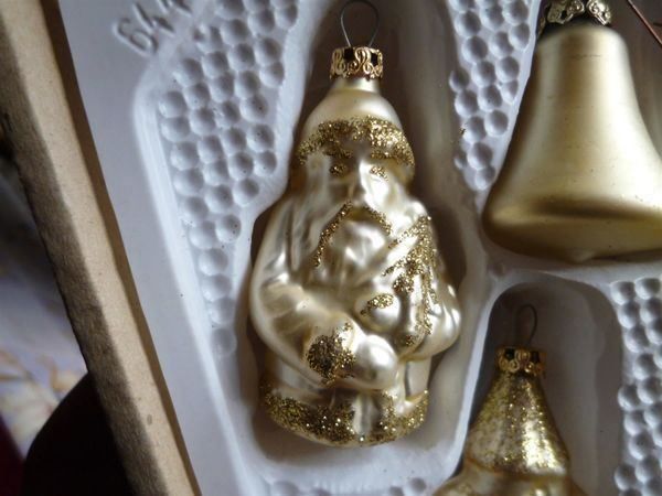 Tutte le decorazioni: 6 Weihnachtskugeln Christbaumschmuck  Weihnachtsmann Advent – Usato da Luzern venduto da Weihnachtsschmuck 3
