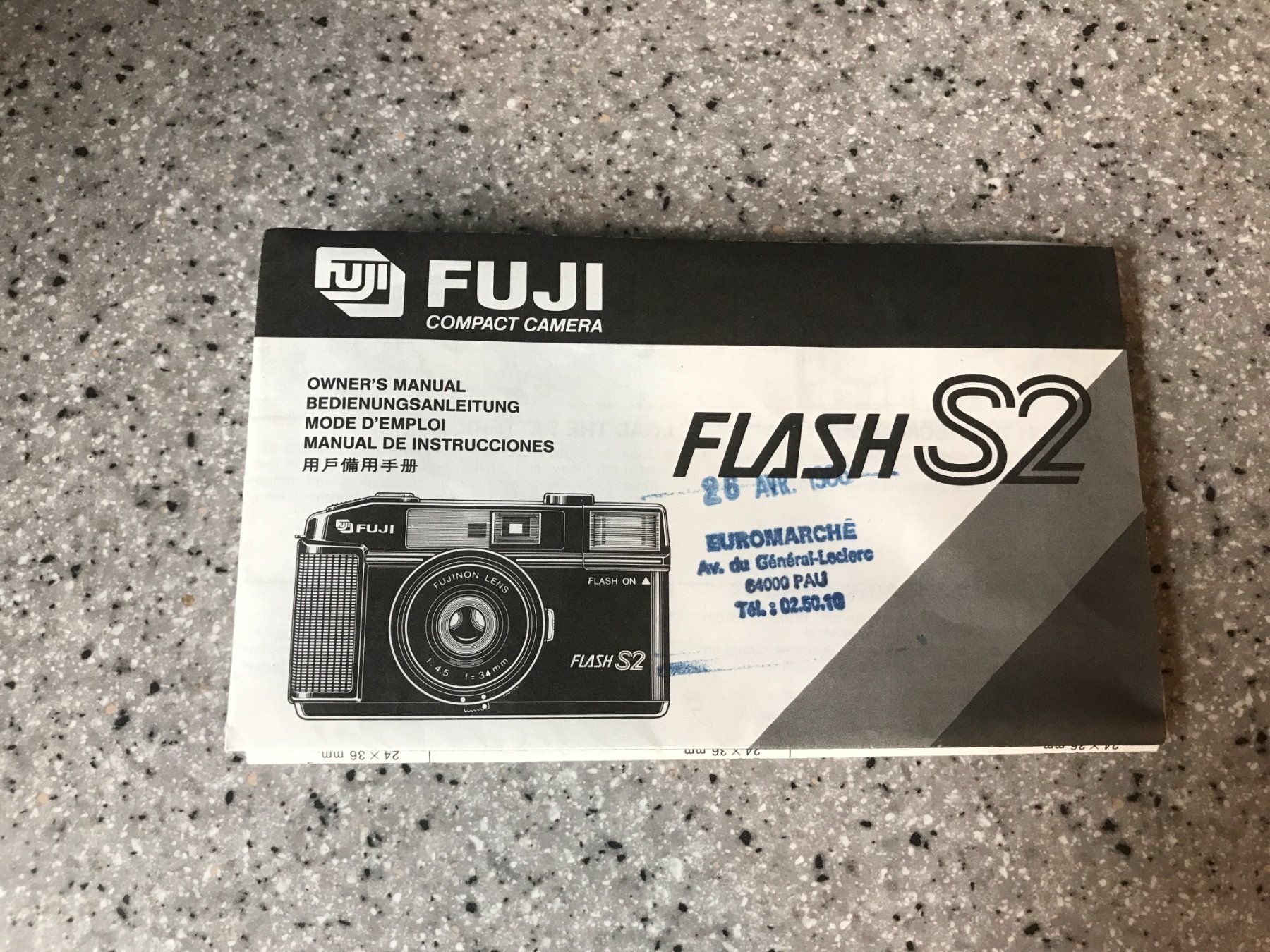 Documents: Notice Fuji Flash S2 – D'occasion à Petit Lancy par gil_hr6v