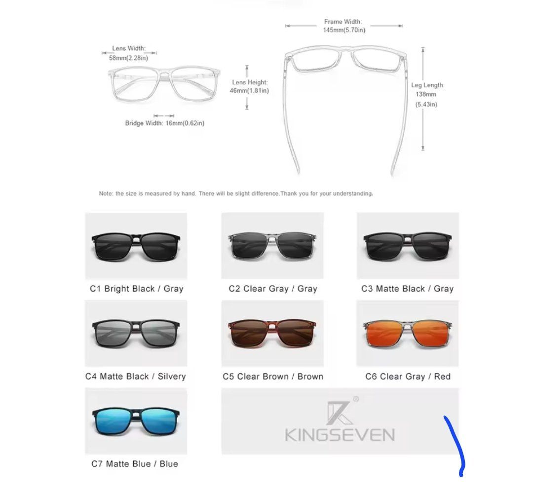 Occhiali & Lenti: Kingseven  Sonnenbrille – Nuovo e nell'imballaggio originale da Suhr venduto da sjay.Cv 2
