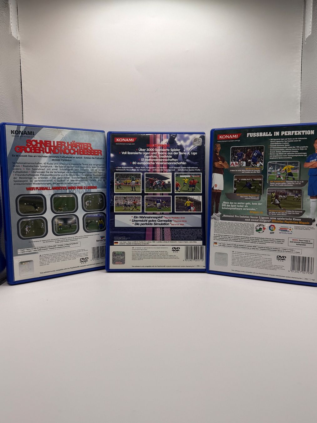 Giochi: 3 x Pro Evolution Soccer 2/4/5  - Playstation 2 - CIB – Usato da Dietikon venduto da gab_qz7y 1