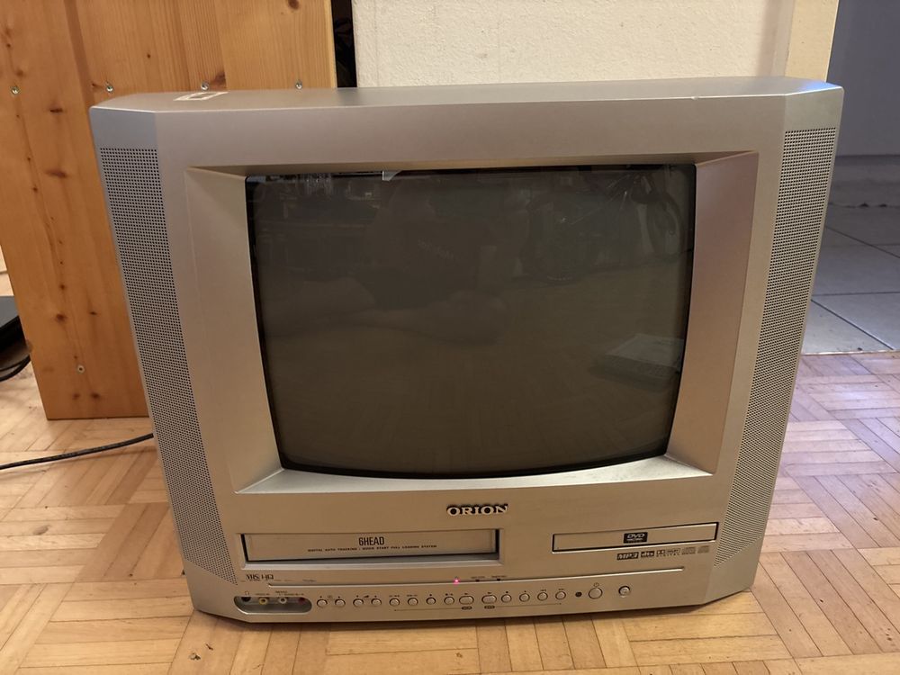 Orion Combi 1415X TV/DVD/VHS-Kombi mit Fernbedienung! (Gebraucht