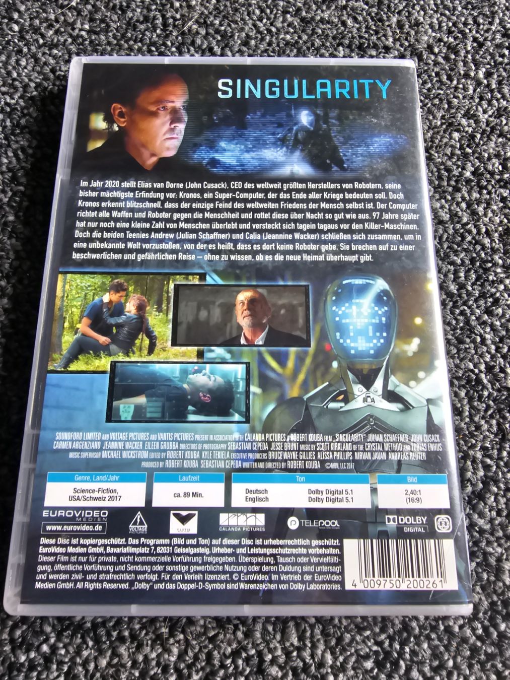 Tutti i DVDs: DVD Film Singularity(23063) – Usato da Ruswil venduto da jan_bxl5 1