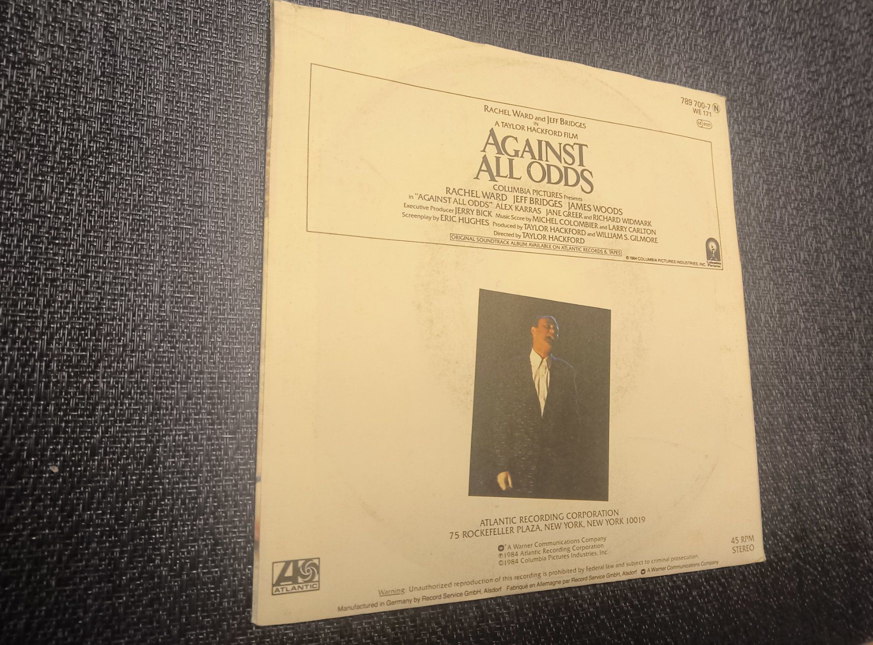 Dischi in vinile: VINYL Single: Phil Collins - against all odds – Usato da Allschwil venduto da marketingprojects 3