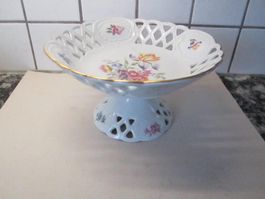 Porzellan-Schale mit Fuss Chinesisches-Porzellan.